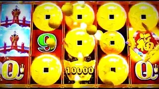 !! INGOTS FOR DAYS !! MY BEST RUN ON CHOY COIN DOA EXTRA EXTRA BONUS WILDS 1c SLOT * 323X WIN