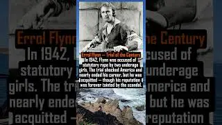 Errol Flynn &mdash; Trial of the Century #new #history #facts #movie #hollywood #film #vintage #life #rip