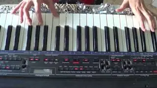 Technics SX-K350 Demo / test, Sony HDR-CX190 audio and video recording