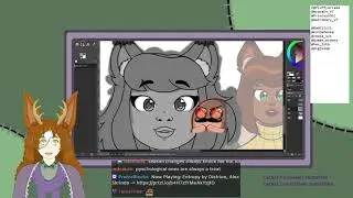 [Vtuber VOD] Drawing more Trans and NB Vtubers once more!