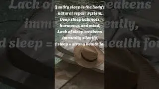 Prioritize your sleep for a stronger body and calmer mind 🌿