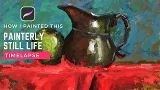 Painterly still life