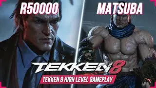TEKKEN 8 ⚡ R50000 (VICTOR) Vs MATSUBA (FENG)⚡ T8 Best High Level Ranked Match ⚡