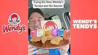 Пробуем новые куриные полоски Tendy's от Wendy's с шестью соусами, включая фирменный соус