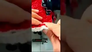 How to Sew Leather or PVC Light Fabric | Teflon or Plastic Stick | Sewing Tips and Tricks #shorts
