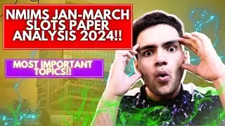 NMIMS NPAT/NLAT/NCET Paper Analysis/Most Important Topics 2024 | Nmims Mumbai | Harshit Chauhan
