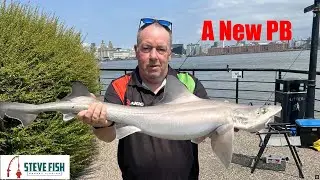 Mersey Shark Fishing - Smooth Hound - New pb for Steve at Cod Corner