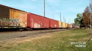 HD: CSX Q439 with SAAHC great engineer!! 11-26-11