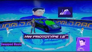Swapped Music Hot Wheels World Race (PS2) HW Prototype 12 On Ice City