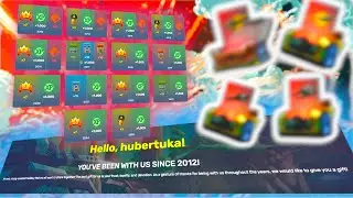 Tanki Online 16th Birthday! My rewards | Joined Since 2012