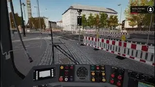 TramSim Folge2: Wieder unterwegs Auf dem Tramnetz M&uuml;nchen mit der Linie 28