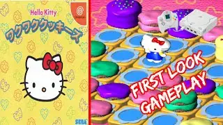 Hello Kitty no Waku Waku Quiz (English Patched) &ndash; SEGA Dreamcast Gameplay