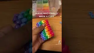First Multistitch Cuff! #kandi #smallbusiness #beads #kandibeads