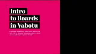 Vabotu - Intro To Boards