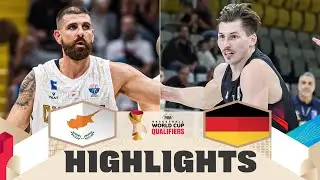 Cyprus 🇨🇾 v Germany 🇩🇪 | Highlights | FIBA Basketball World Cup 2027 European Qualifiers