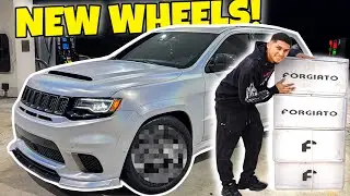 Диски Forgiato на моём Trackhawk! Лучшее обновление на сегодняшний день 🔥