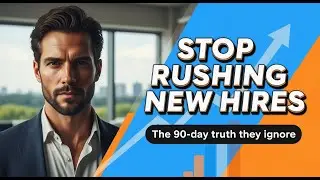 Why Most Sales Leaders Sabotage New Hires: The Myth of Instant Performance & The Real 90-Day Roadmap