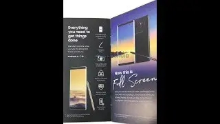 Galaxy Note 8 OFFICIAL BROCHURE LEAK | Galaxy Note 8 Dummy PHOTO | LG V30 OFFICIAL PHOTO RENDER