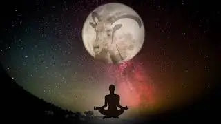 FULL MOON Meditation October 2020 guided ✓ ARIES - Ram | Hunter's moon energy for courage & healing