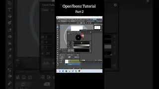 OpenToonz Animation Tutorial Part 2 | Fireball 🔥#opentoonz