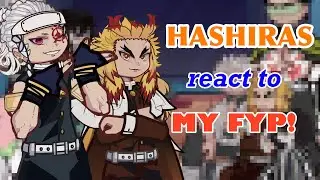 Hashiras react to my FYP || read desc special !! || full video - ¡DOGGY! || 2x ||