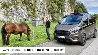 Ford Euroline Nugget-Schmiede Liner: Nobler Camping-Van mit 185 PS im Test | Review  2021