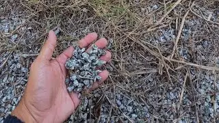 Satisfying grass cutting (many small stones)