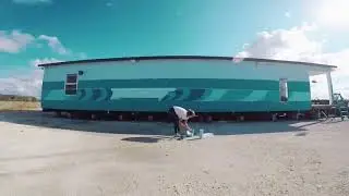 Wesley Chapel Crystal Lagoon at Epperson Mural by Biscayne Homes