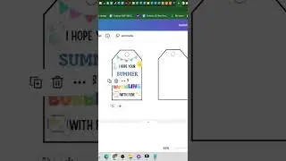 How to Make a Gift Tag in Canva!