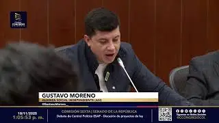 18-11-25 / Debate de Control Político - Discusión de proyectos de ley
