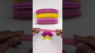 Relaxing Healing of POP Tube | DIY #asmr #satisfying #poptubesound #creative #popit #shorts #toys