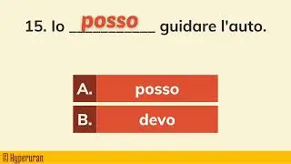 Italian grammar exercises | Guided quizzes | Beginner/intermediate | B1 | Learn italian free lessons