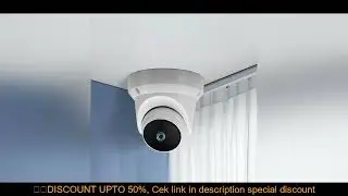 3MP V380 Pro App WiFi IP Camera 10x Zoom Smart Home Security Night Vision Indoor Wireless Celling Mo