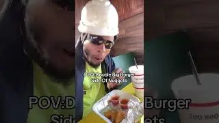 Cookout Burger😂🤣 SML #shortvideo #viralvideo #funny #shorts #trending #fyp #food