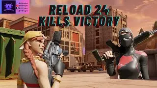 UNREAL 24 KILL INSANE VICTORY ROYALE in Ranked Reload Duos 😈 | Fortnite Gameplay Domination |