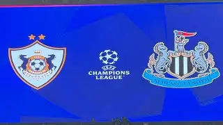 Qarabag vs Newcastle | Highlights | All goals | UEFA Champions Leeague #UCL #qarabağfk 