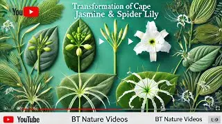 Watch Cape Jasmine & Spider Lily Transform in My Garden 🌿📸