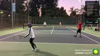Danny Christy vs Grace G2 USTA 7.0.  7:5 6:3