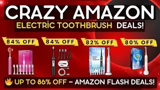 Amazon&rsquo;s BIGGEST Electric Toothbrush Deals of 2025! ⚡ Up to 86% OFF!