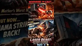Bull 🐂  🤯And Monster 💪🏻  Fight 🤯😤☠️😱Monster and her Monster Dog 😠 patr -2 #shorts #cartoon #youtube