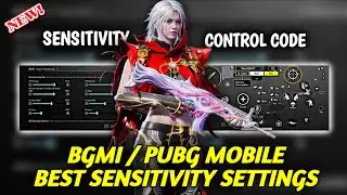 🔥 Bgmi sensitivity settings 2025 🥵 | Bgmi best sensitivity settings 😱| Zero recoil sensitivity bgmi.