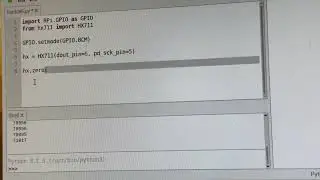 07 First Run - Reading Data from the Load Cell with Python on Raspberry Pi