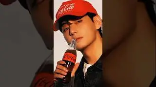 BTS V Coco cola Ad Shooting 🎬#BTS#BTSV#Taehyung#CocaColaAd#BehindTheScenes#AdShooting#kpop #shorts