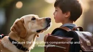 How a therapy dog reduces meltdowns in autistic children