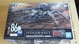 HG 86 (Eighty - Six) Juggernaut Shin Use Unboxing
