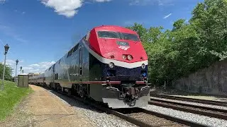 Amtrak & CSX in Alexandria ft. Phase VII #174 & #187