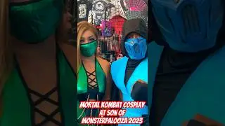 Mortal Kombat Cosplay at Son of Monsterpalooza 2023 #mortalkombat #mk #subzero #jade #cosplay #2023