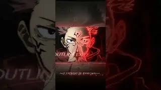 Sukuna | Tutorial Intro #2 #edit #amv #tutorial