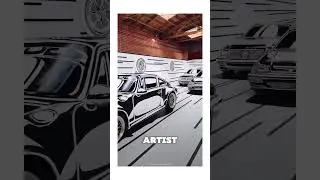 These Cars Look Like a Drawing &ndash; But It&rsquo;s 100% Real! 🚗 #car #paintjob #shorts #cartoon #carlover