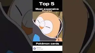 Top 5 most expensive rowlet pokemon cards #rowlet #pokemoncards